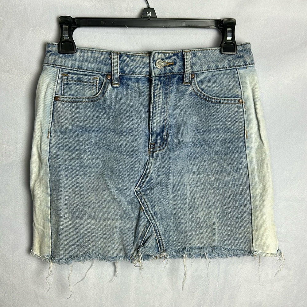 PacSun denim min skirt